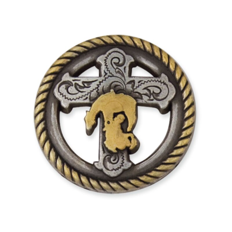 Concho plume 19 mm - Eden Esprit Cuir