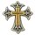 Kreuz Concho Antik Silber/Gold