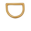 Gegossener D-Ring 32 mm - Massiv Messing