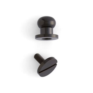 Knopfschraubniete 8 mm Schwarz Matt