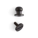 Knopfschraubniete 8 mm Schwarz Matt