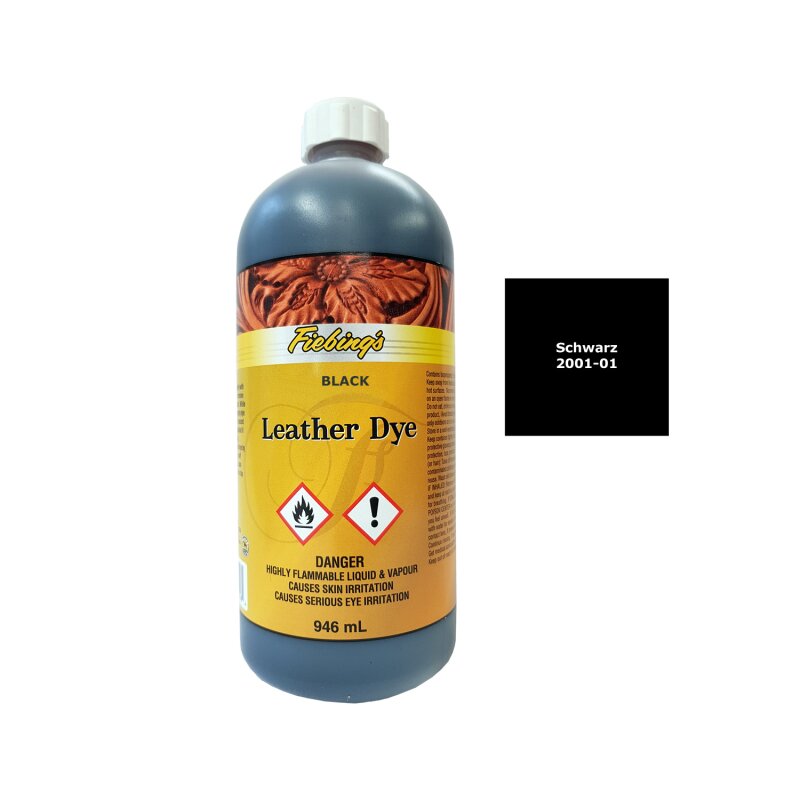 Fiebing's Leather Dye Schwarz 946 ml, 29,95