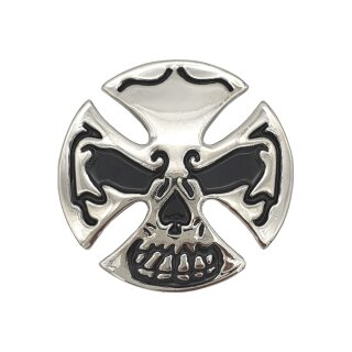 Skull Cross Concho