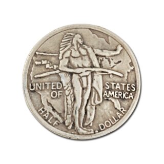 Oregon Trial Halber Dollar Concho