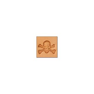 Mini Stempel Skull X Bones