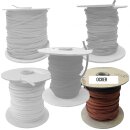 Knguru Leder Flechtriemen - 3 mm Ocker