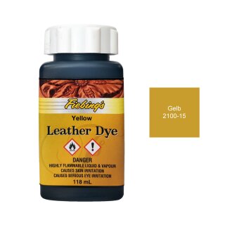 Fiebings Leather Dye - Gelb - 118ml