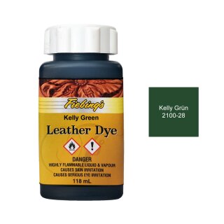 Fiebings Leather Dye - Kelly Grün - 118ml