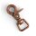 Karabiner Drehbar - 16mm Antik Kupfer