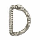 Infinity Snake D-Ring - 25mm - Nickelfrei