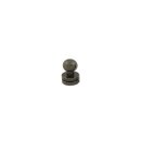 Knopfschraubniete 7 mm Antik Nickel