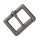 Riemen Rollschnalle - 19mm - Gunmetal