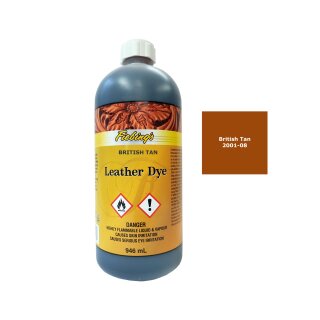 Fiebings Leather Dye - Britisch Tan - 946ml