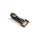 Schnapp-Karabiner 13mm Antik Messing
