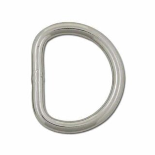 D-Ring aus Edelstahl 25 mm