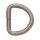 Solide D-Ringe - 32mm - Antik Nickel