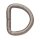 Solide D-Ringe - 32mm - Antik Nickel