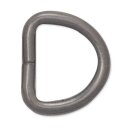 Solide D-Ringe - 19mm - Gun Metal Matt