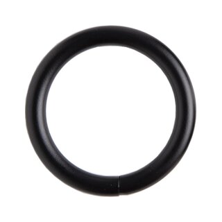 Massive O-Ringe 38mm Schwarz (Nickelfrei)