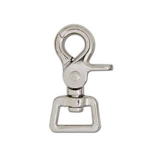 Karabiner Drehbar - 19 mm Nickel