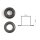 Ösen Gunmetal 10 mm