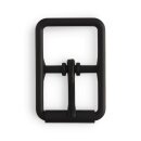 Mittelbalken Rollschnalle -13mm - Schwarz Matt