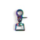 Karabiner Drehbar - 19mm Regenbogen Finish
